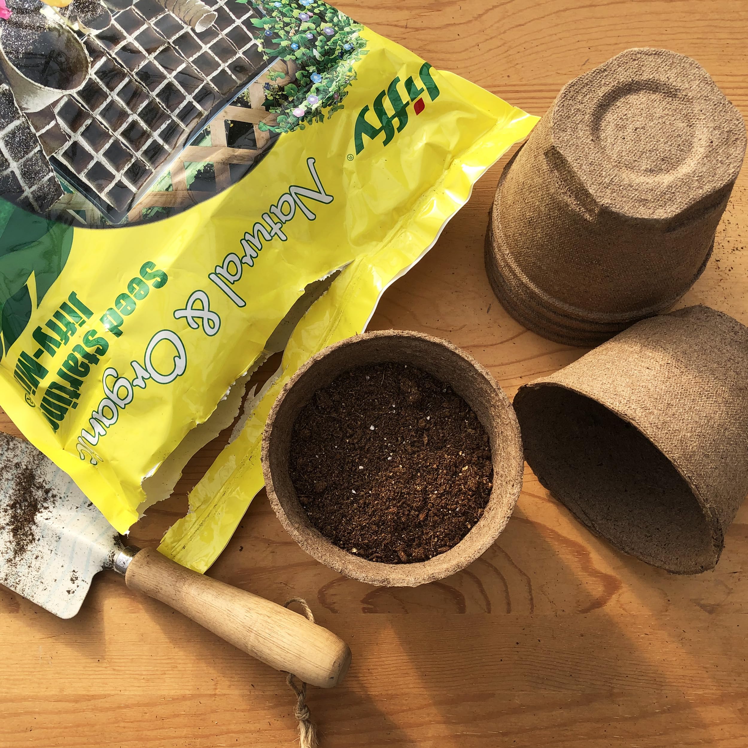 Jiffy Seed Starting Mix packaging dimensions and details