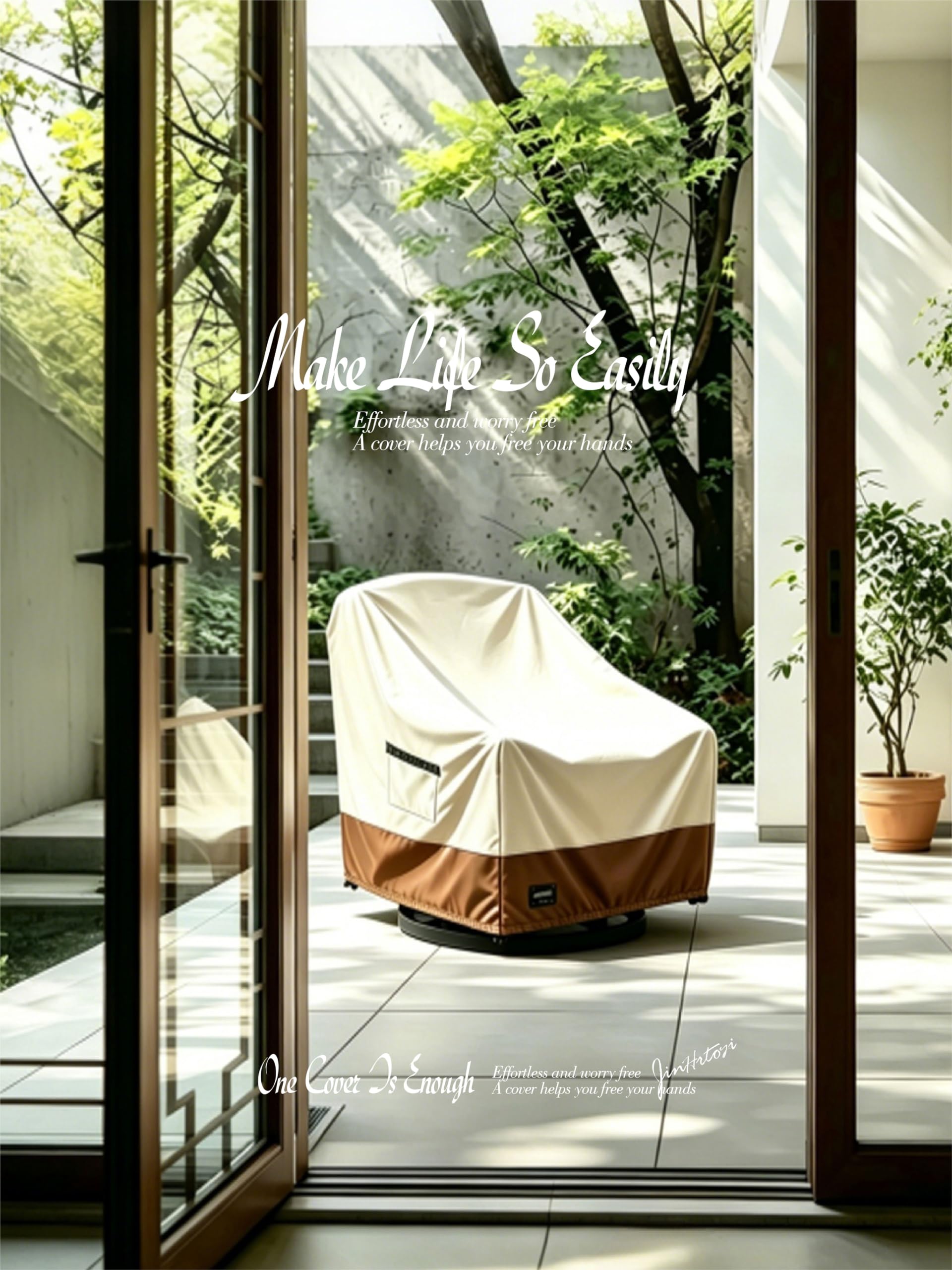 Jin Hrtoyi Outdoor Chair Covers dimensions 27x32x36 inches