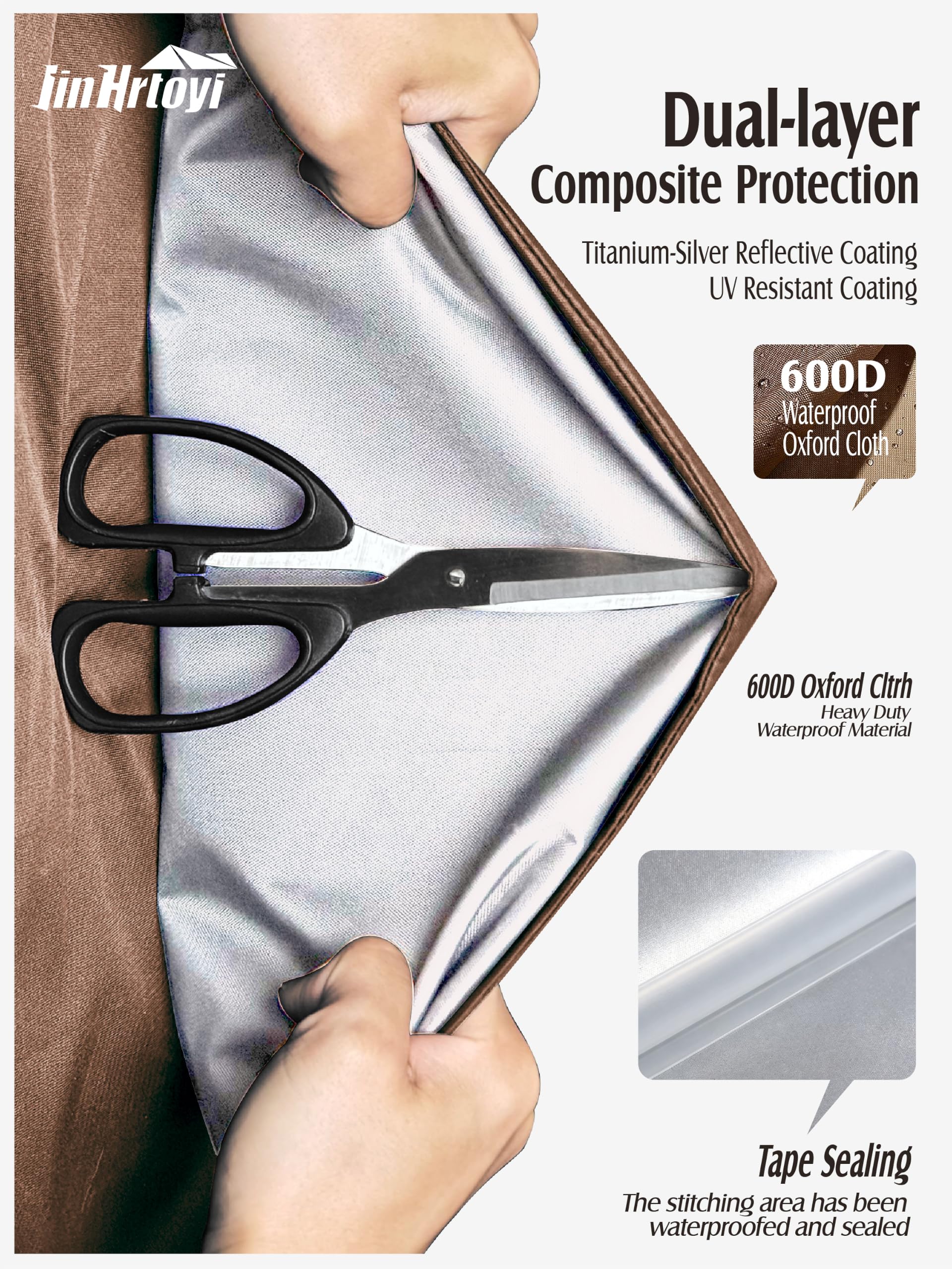 Jin Hrtoyi Outdoor Chair Covers waterproof feature close-up