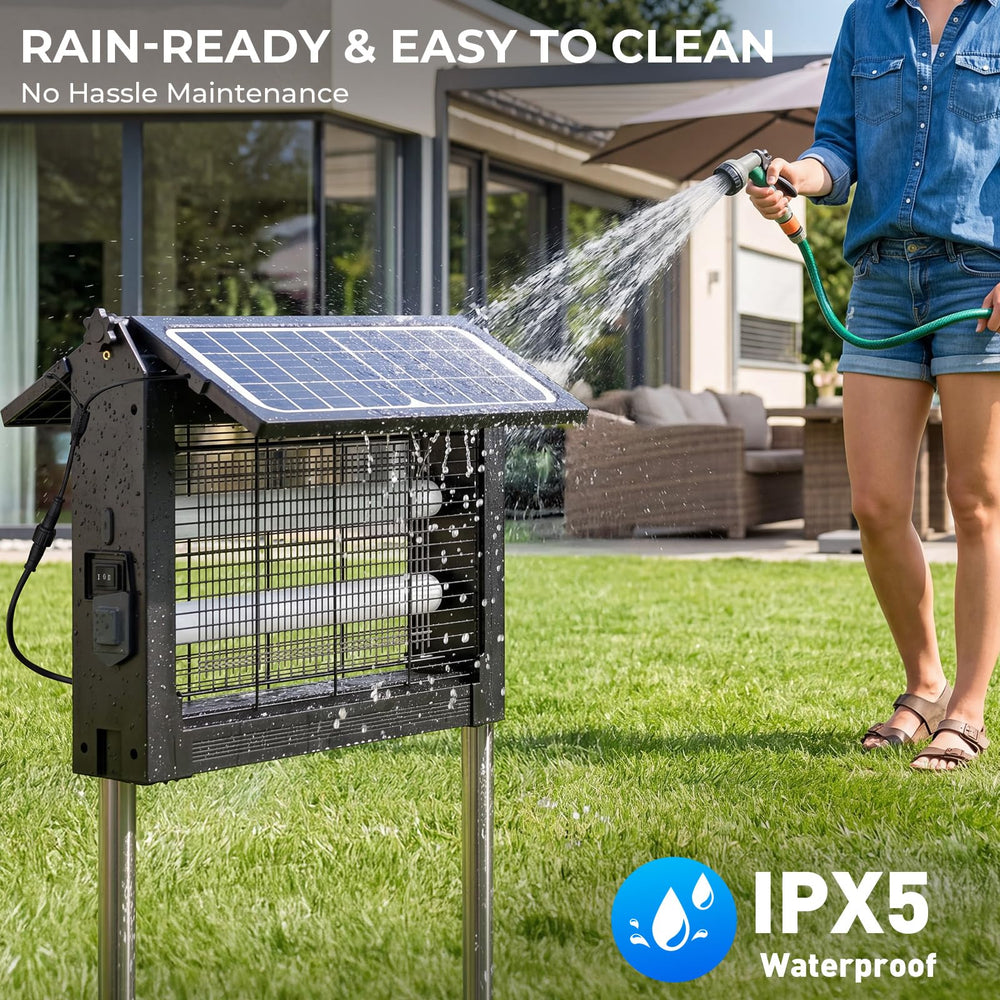Jinyeda Solar Bug Zapper with charging cable