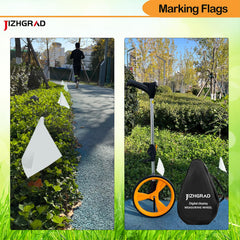 JIZHGRAD flags used for landscaping