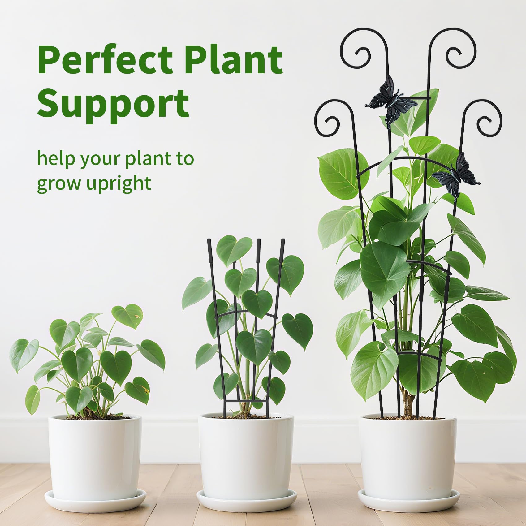 JJSHUANL trellis disassembled to 15 inches for smaller plants