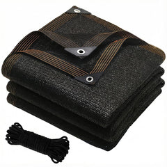 JKNVDVLC 6 x 6 FT Sun Shade Cloth Black front view