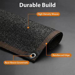 JKNVDVLC Shade Cloth in garden setting providing UV protection