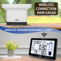 JMBay Wireless Rain Gauge outdoor sensor setup
