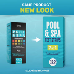 JNW Direct Pool Test Strips 150 Pack side view
