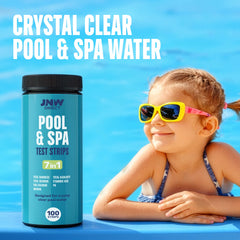 JNW Direct Pool Test Strips with colour chart for testing