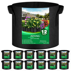 JNYONG 25 Gallon Non-Woven Grow Bag front view