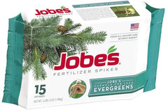 Jobe's Organics Evergreen Fertilizer Spikes 15-Pack front view