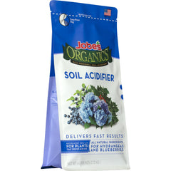 Jobe's Organics soil acidifier granules close-up