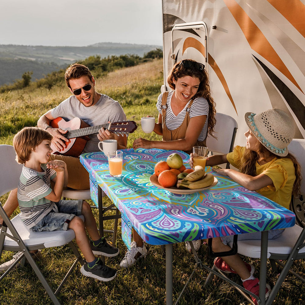 Jobunai picnic table cover set in carrying bag