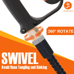 JOEJET Short Pressure Washer Gun with nozzle tips holder