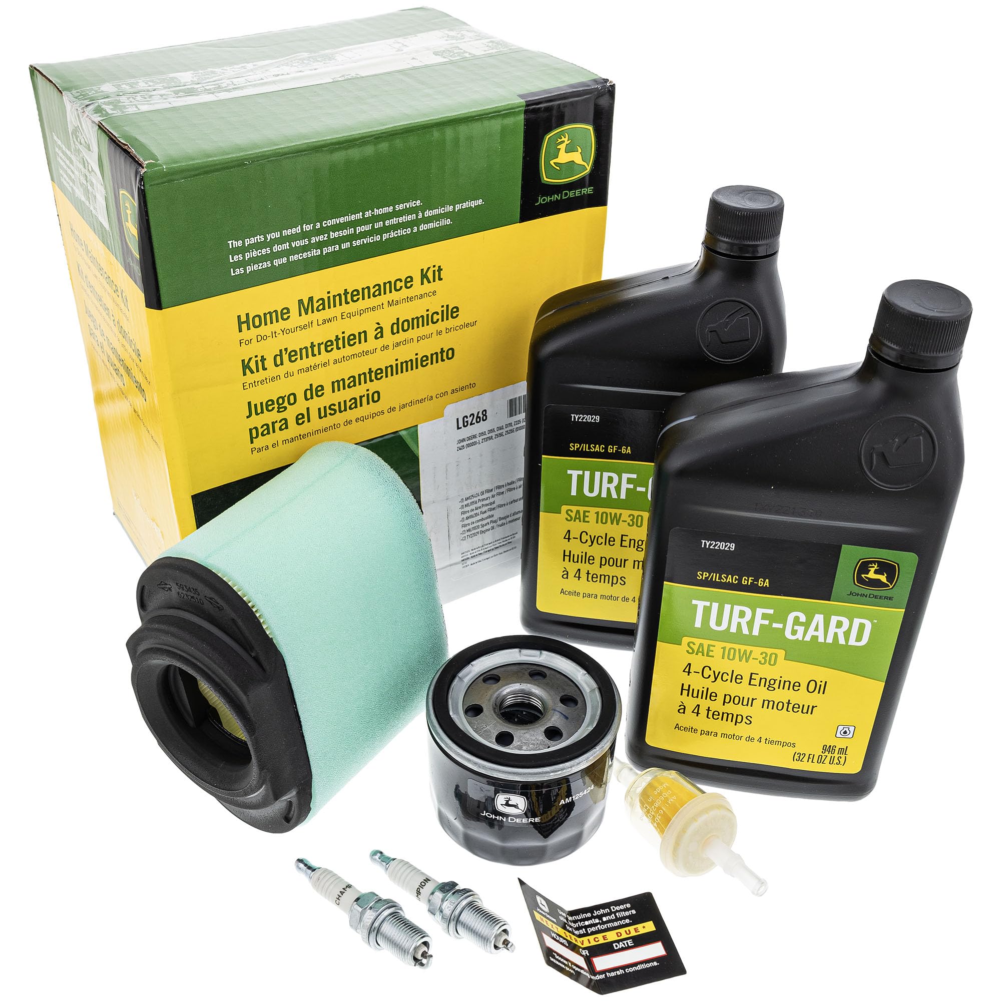 John Deere Maintenance Kit LG268 contents overview