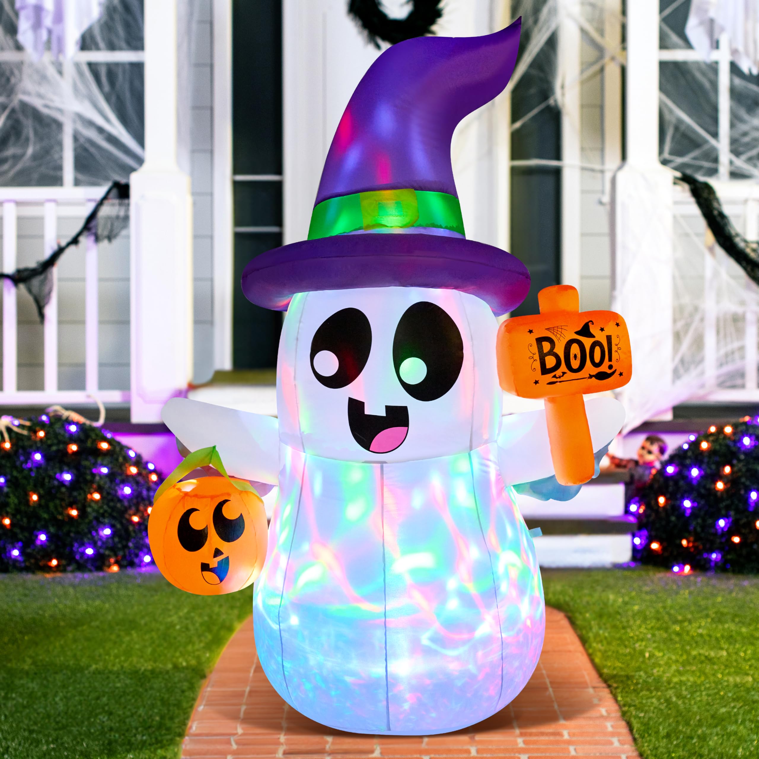 Joiedomi Halloween inflatable ghost packaged for storage