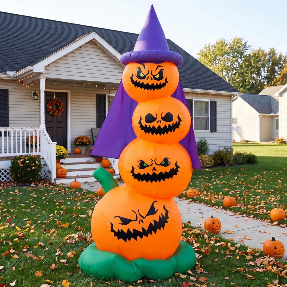 Joiedomi inflatable pumpkin during daytime