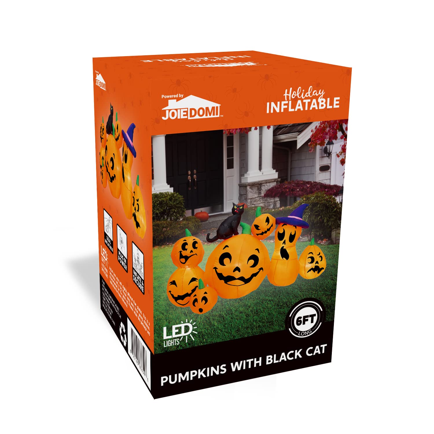 Joiedomi inflatable pumpkin patch during daytime