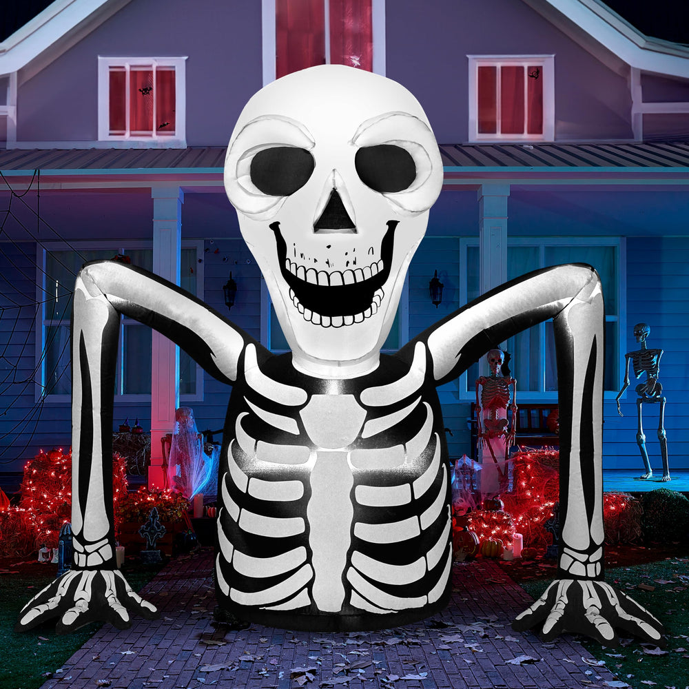 Joiedomi inflatable skeleton ready for Halloween