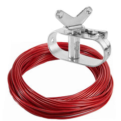 Joilery Pool Cover Cable and Winch Kit with 100ft cable, front view