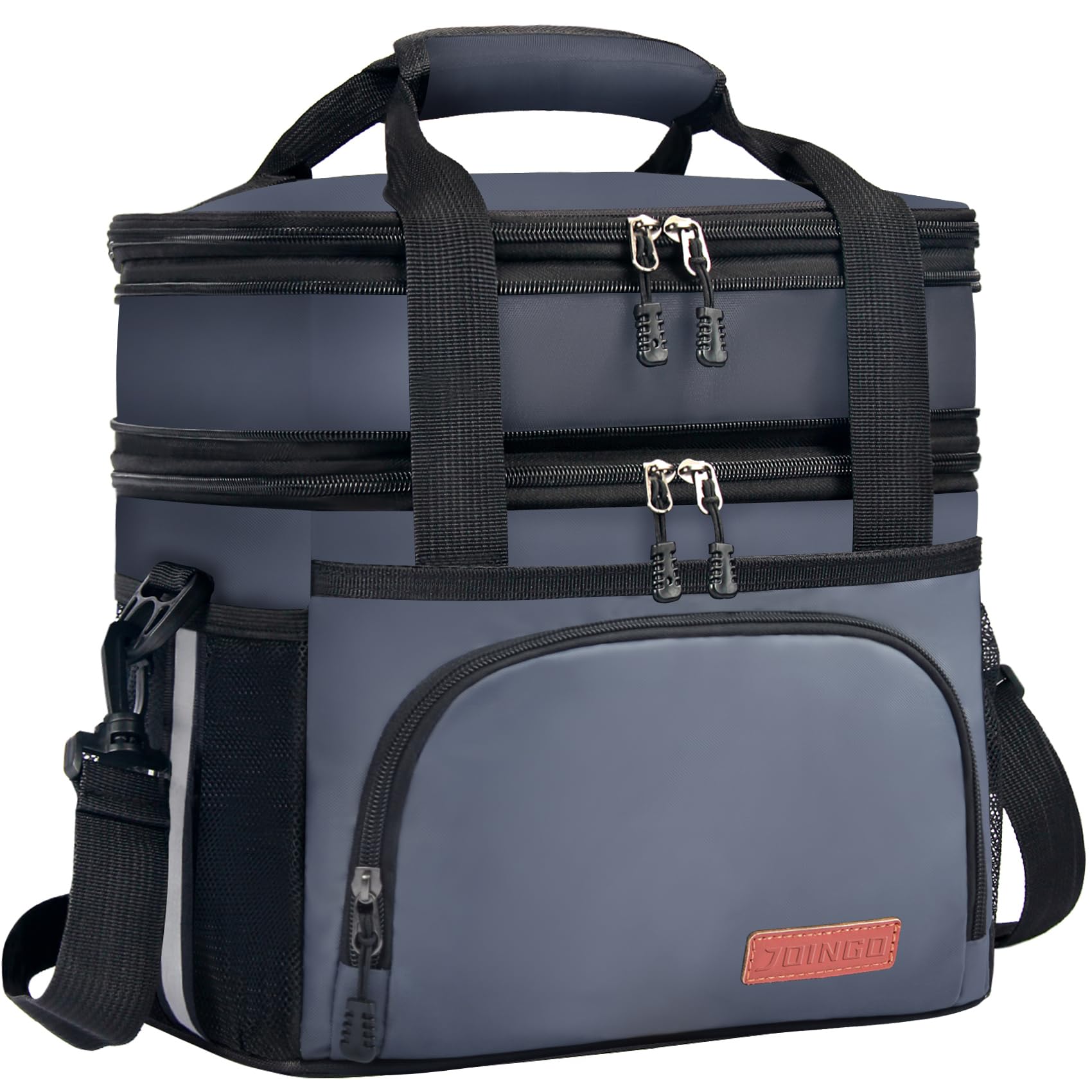 JOINGO Tactical Lunch Box dark gray front view