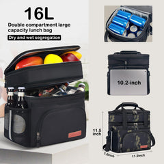JOINGO Tactical Lunch Box showing expandable compartments