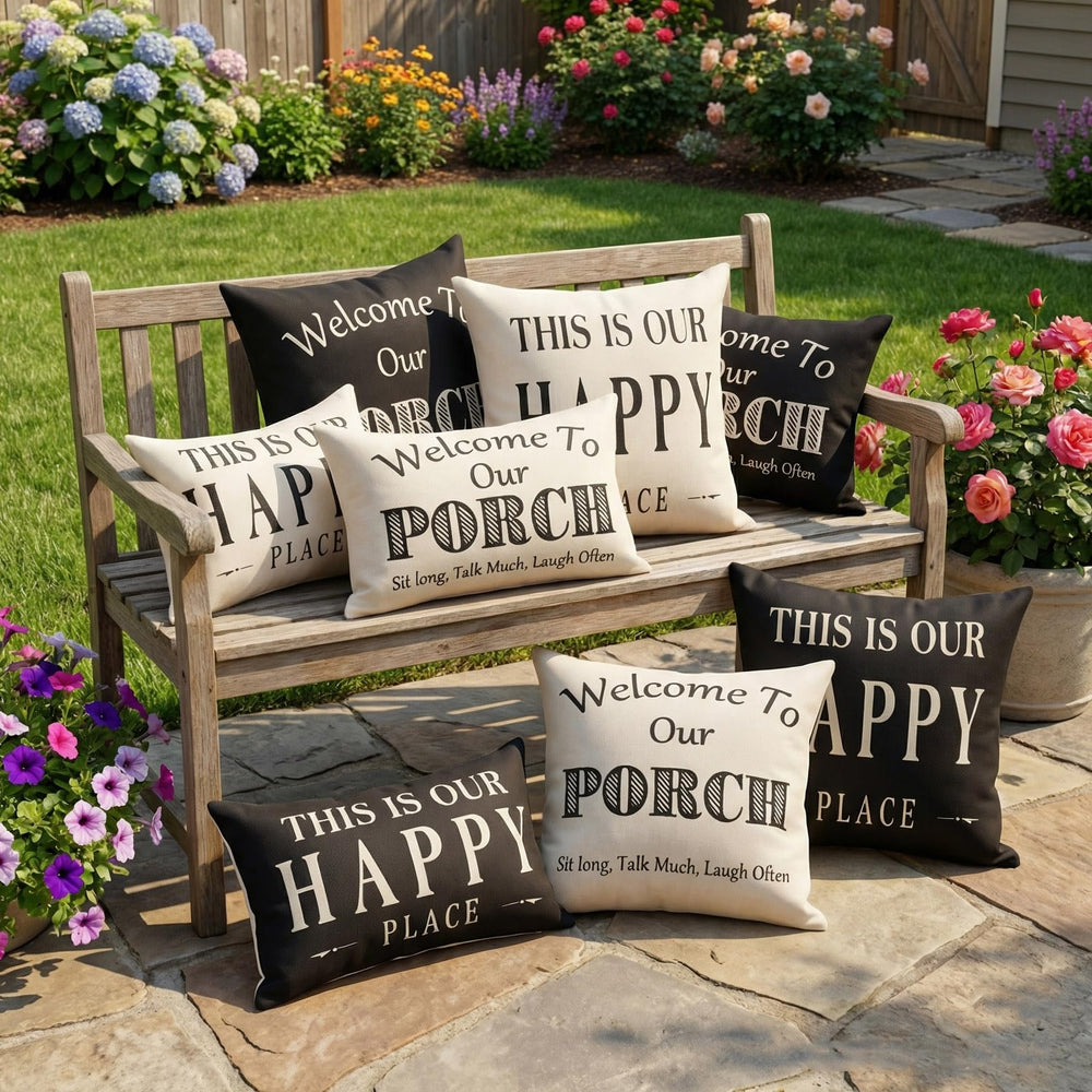 JOJOGOGO outdoor lumbar pillow covers pack of 2 with packaging