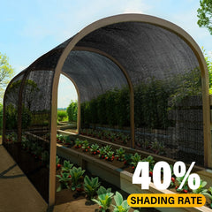 JOJOLEE shade cloth covering a greenhouse