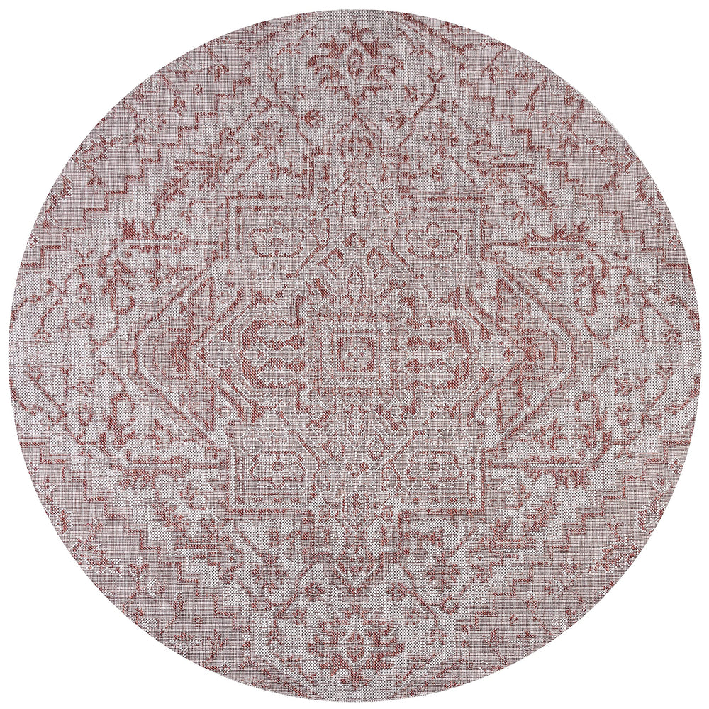 JONATHAN Y Boho Medallion Round Area Rug packaging details