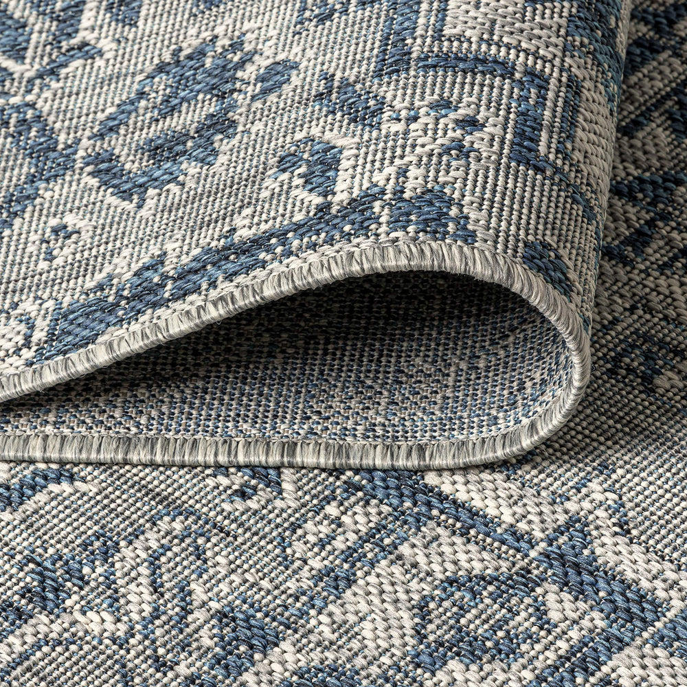 JONATHAN Y Boho Medallion Runner Rug in a living room setting