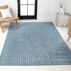 JONATHAN Y Hallie rug in outdoor patio setting