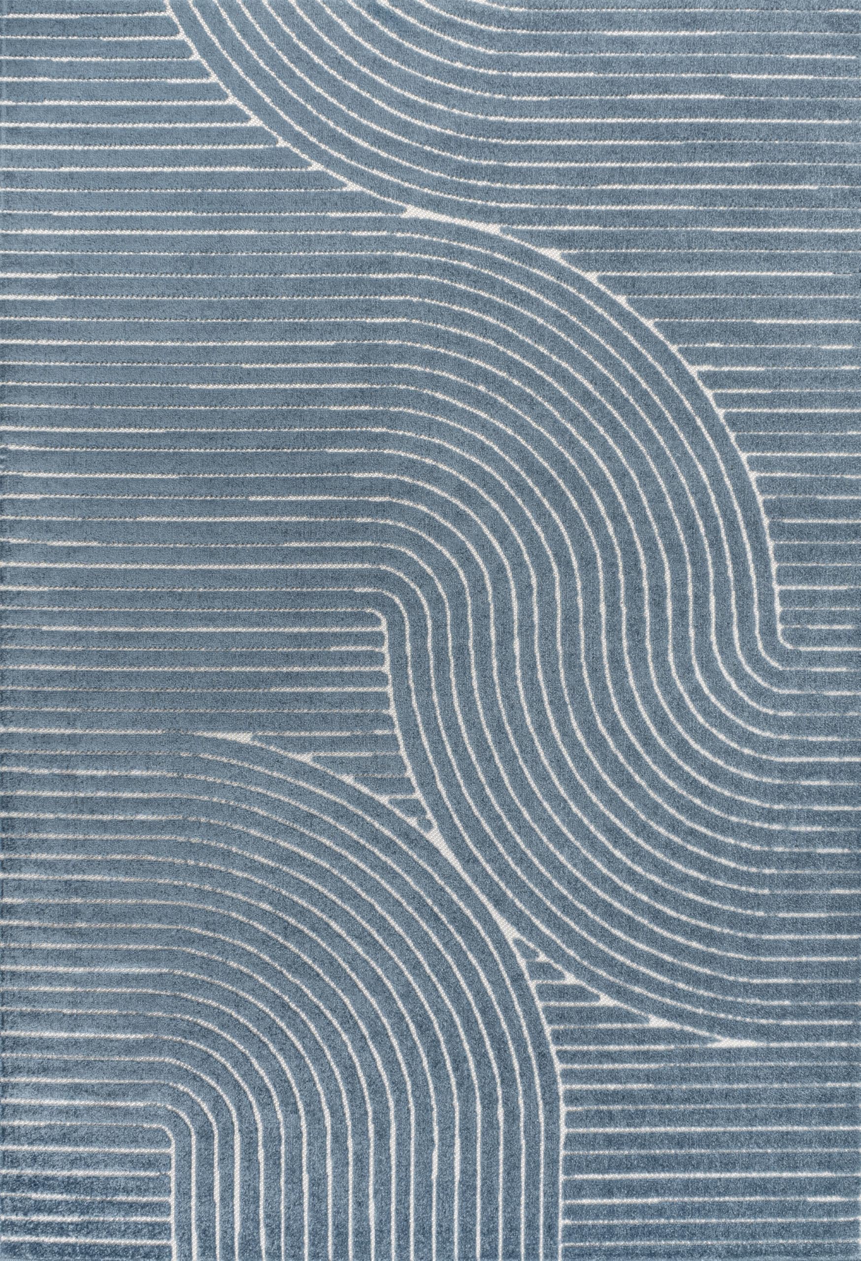 JONATHAN Y Hallie rug with vacuum cleaner for easy maintenance