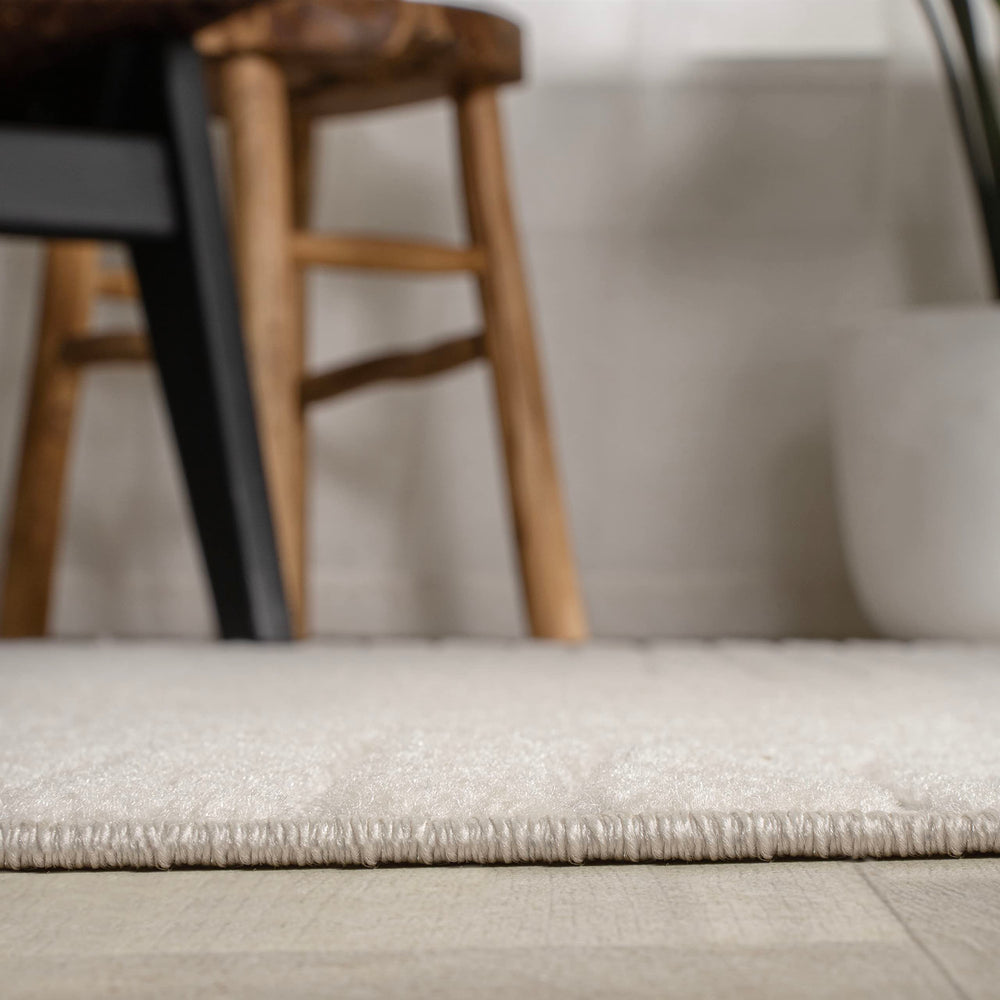 JONATHAN Y runner rug in a cozy living room environment