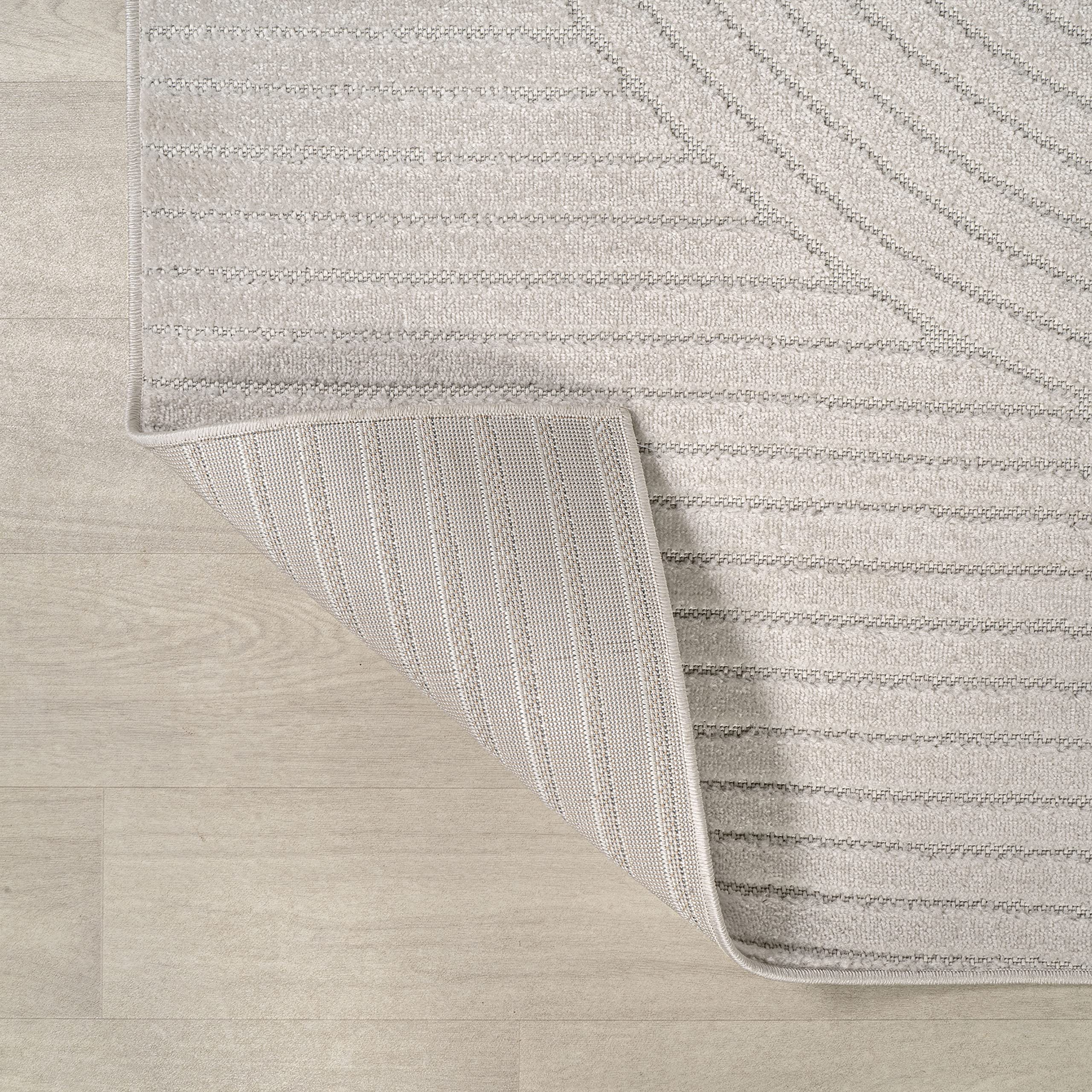 JONATHAN Y runner rug in outdoor patio setting
