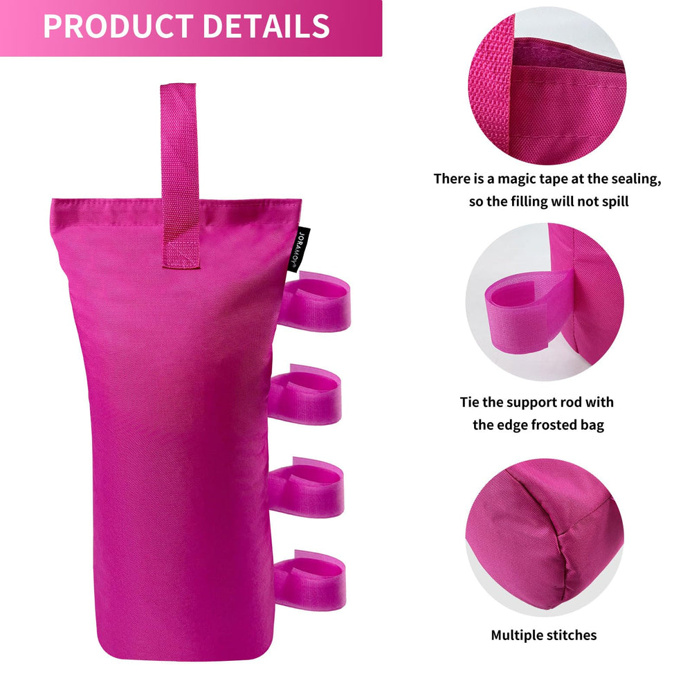 Joramoy Canopy Weight Bag filled with sand for stability