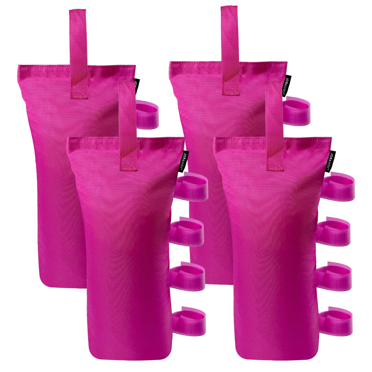 Joramoy Canopy Weight Bags set of 4 in pink colour