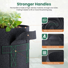 Jorvila grow bag with tomatoes growing inside