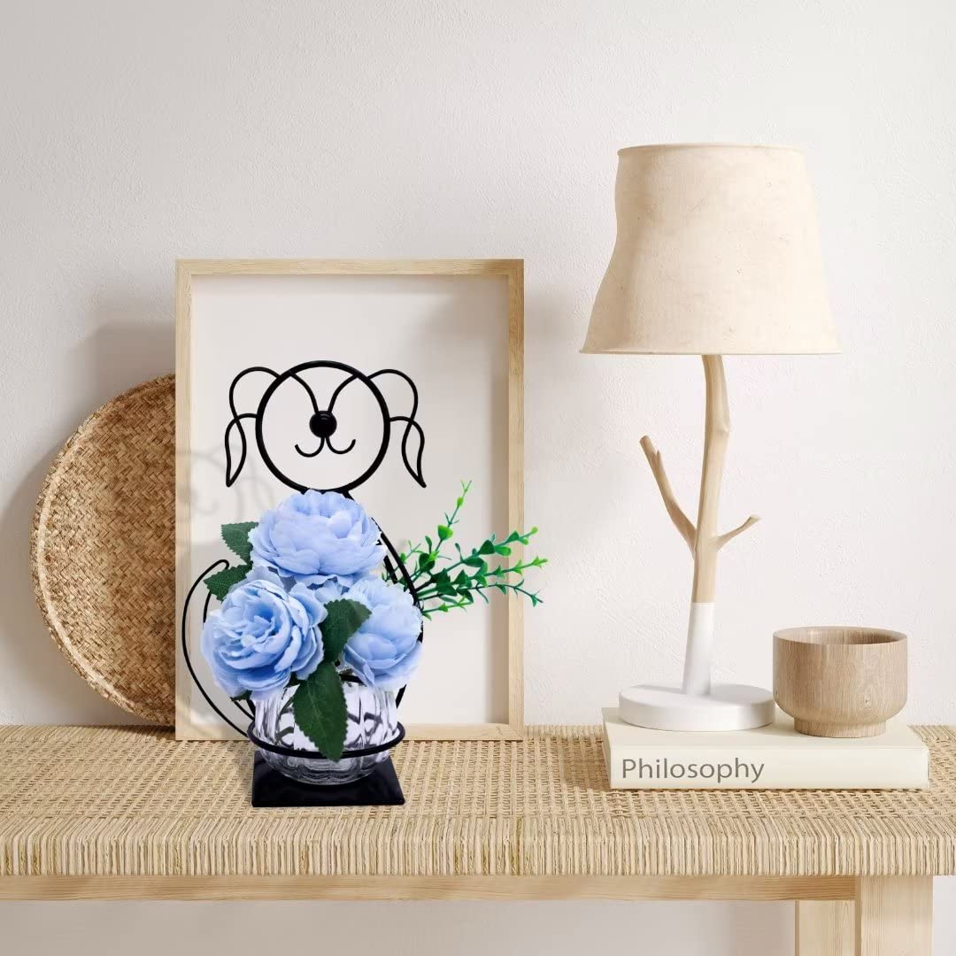 Joyathome Dog Planter with ivy plant inside