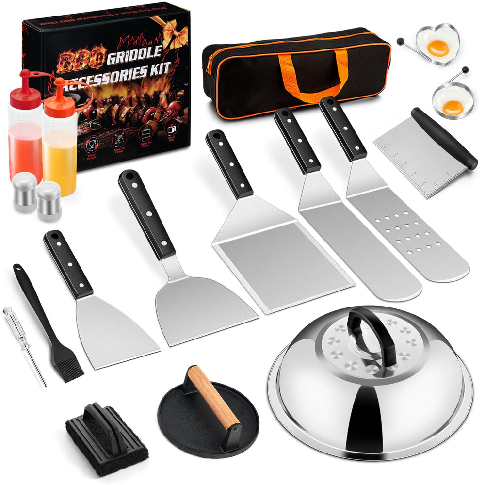 Joyfair 18Pcs Griddle Accessories Kit in carrying bag