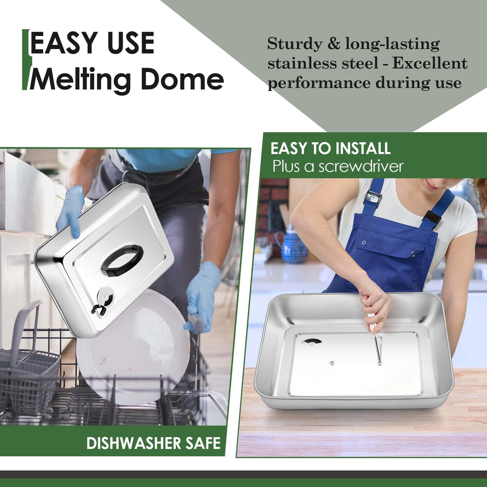 Joyfair basting covers stacked for storage