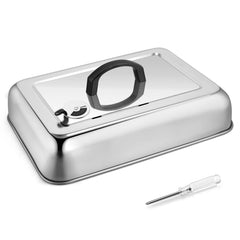 Joyfair Melting Dome Set, two stainless steel covers with adjustable vent