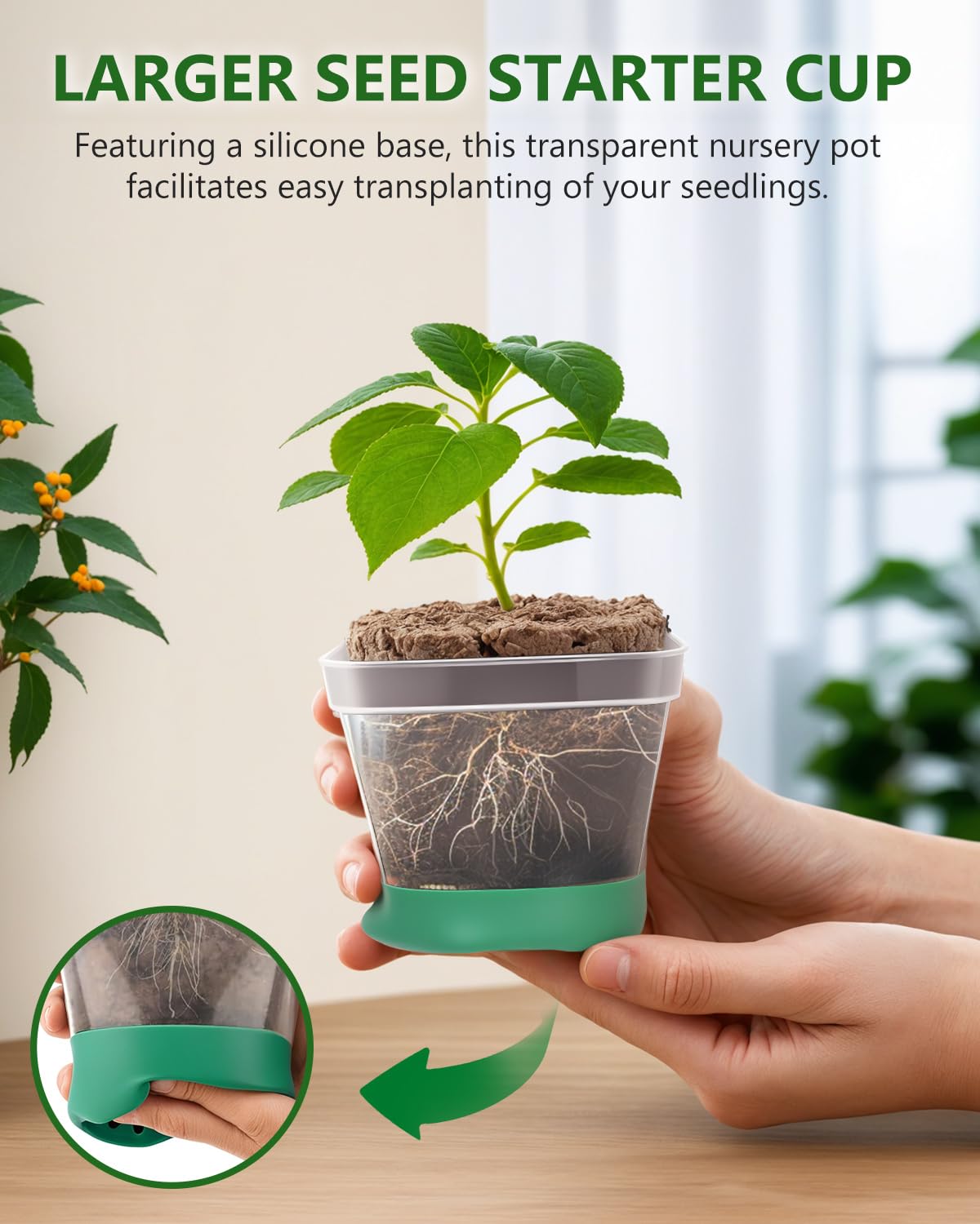 joyhalo seed starter kit in green colour