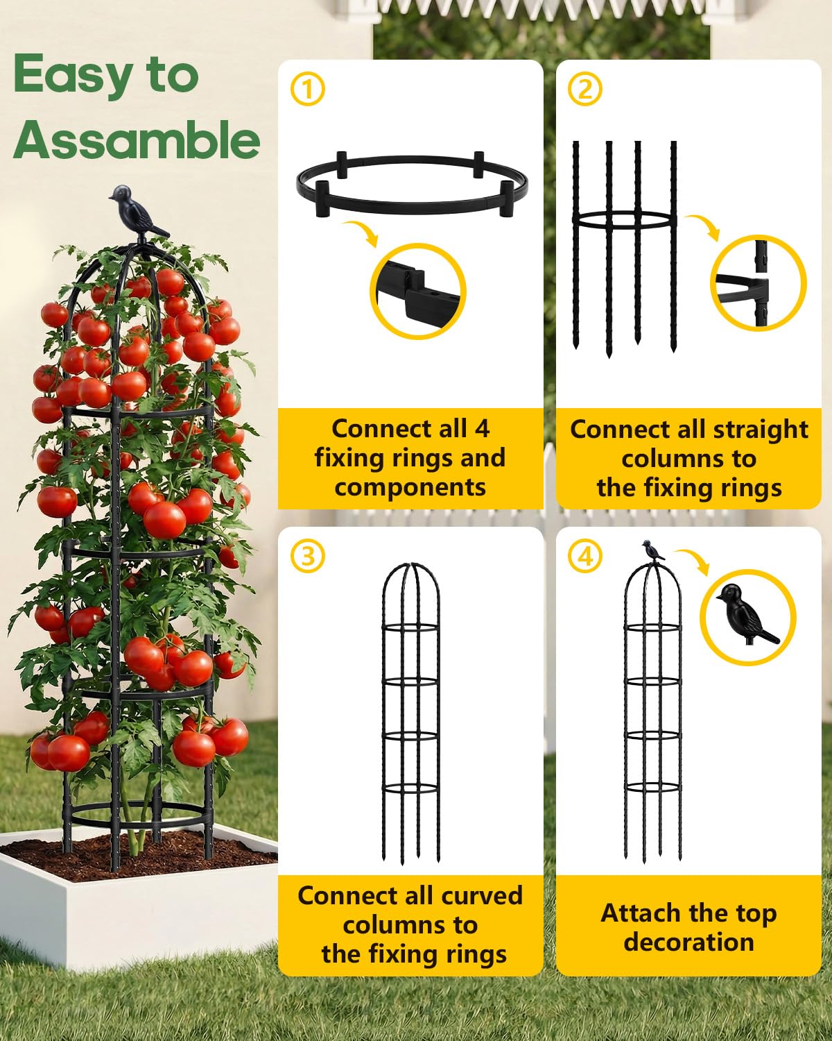 joyhalo trellis packaging showing contents