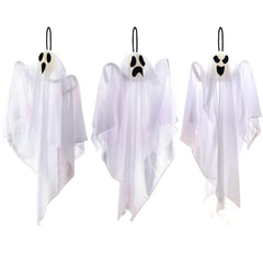 JOYIN 3 Pcs Halloween Hanging Ghosts front view