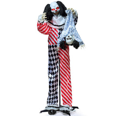 JOYIN clown prop side view with doll