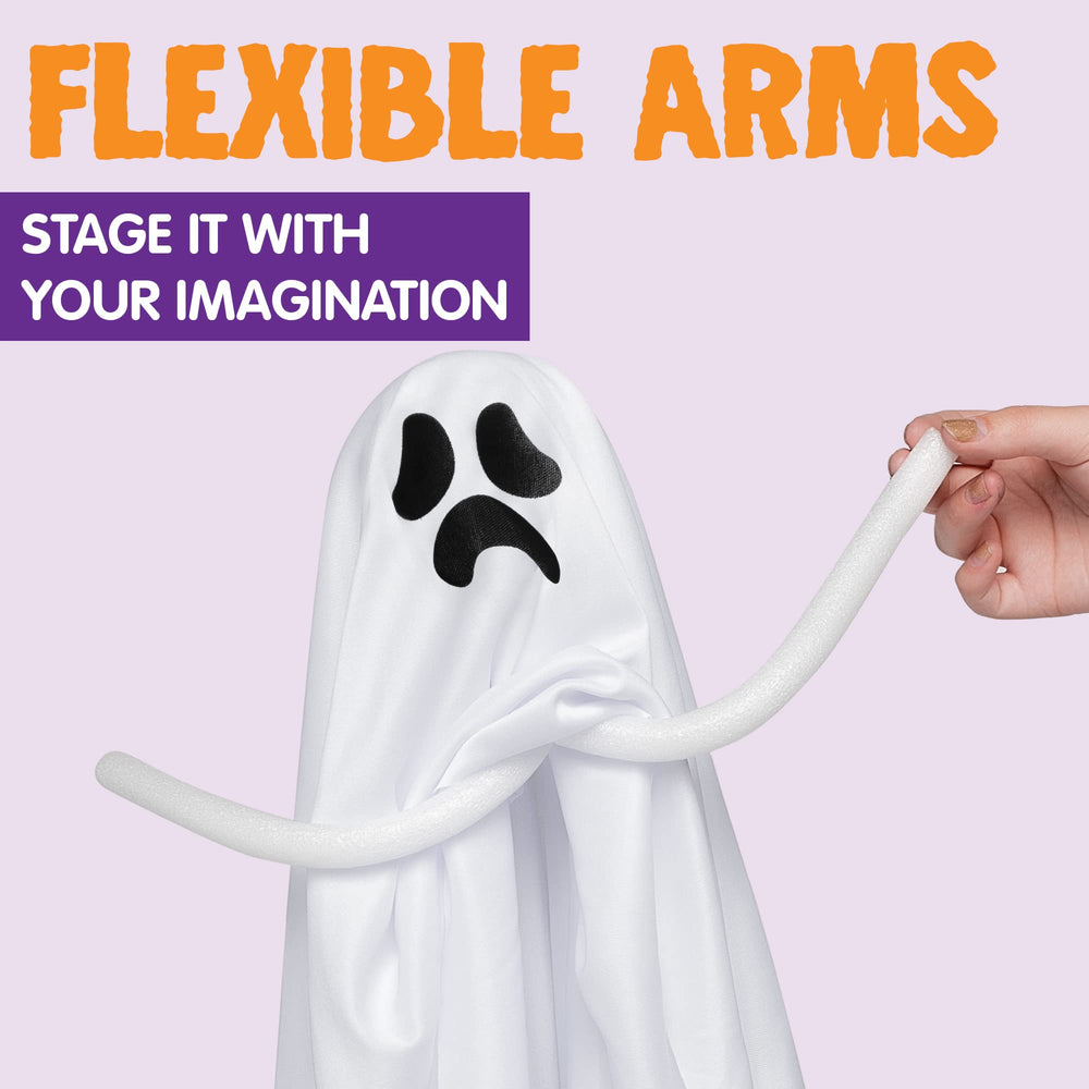 JOYIN ghost decoration showing movable arms
