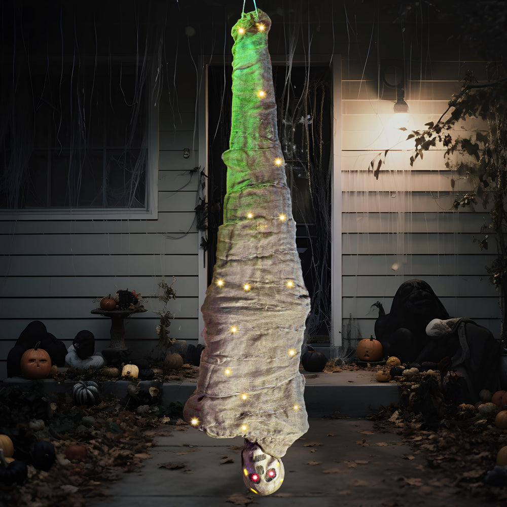 JOYIN Halloween Decoration with spooky yellow light
