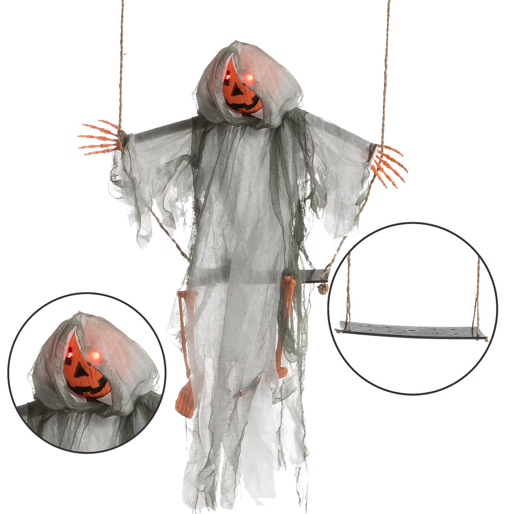 JOYIN Halloween decorations hanging in a garden