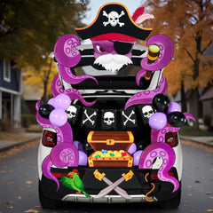 JOYIN Halloween decorations set displayed on a car