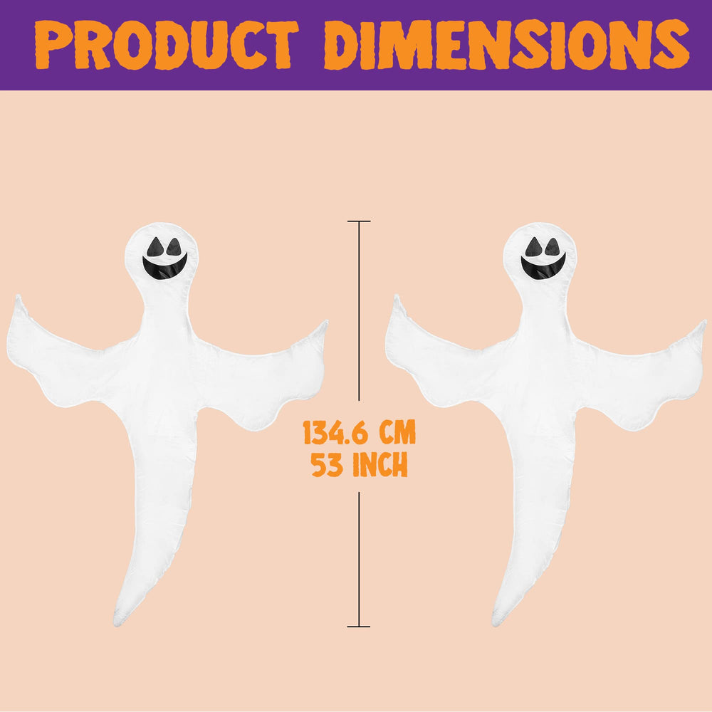JOYIN Halloween ghost decorations in outdoor setting