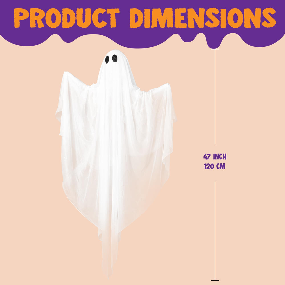 JOYIN Halloween ghost displayed on a porch