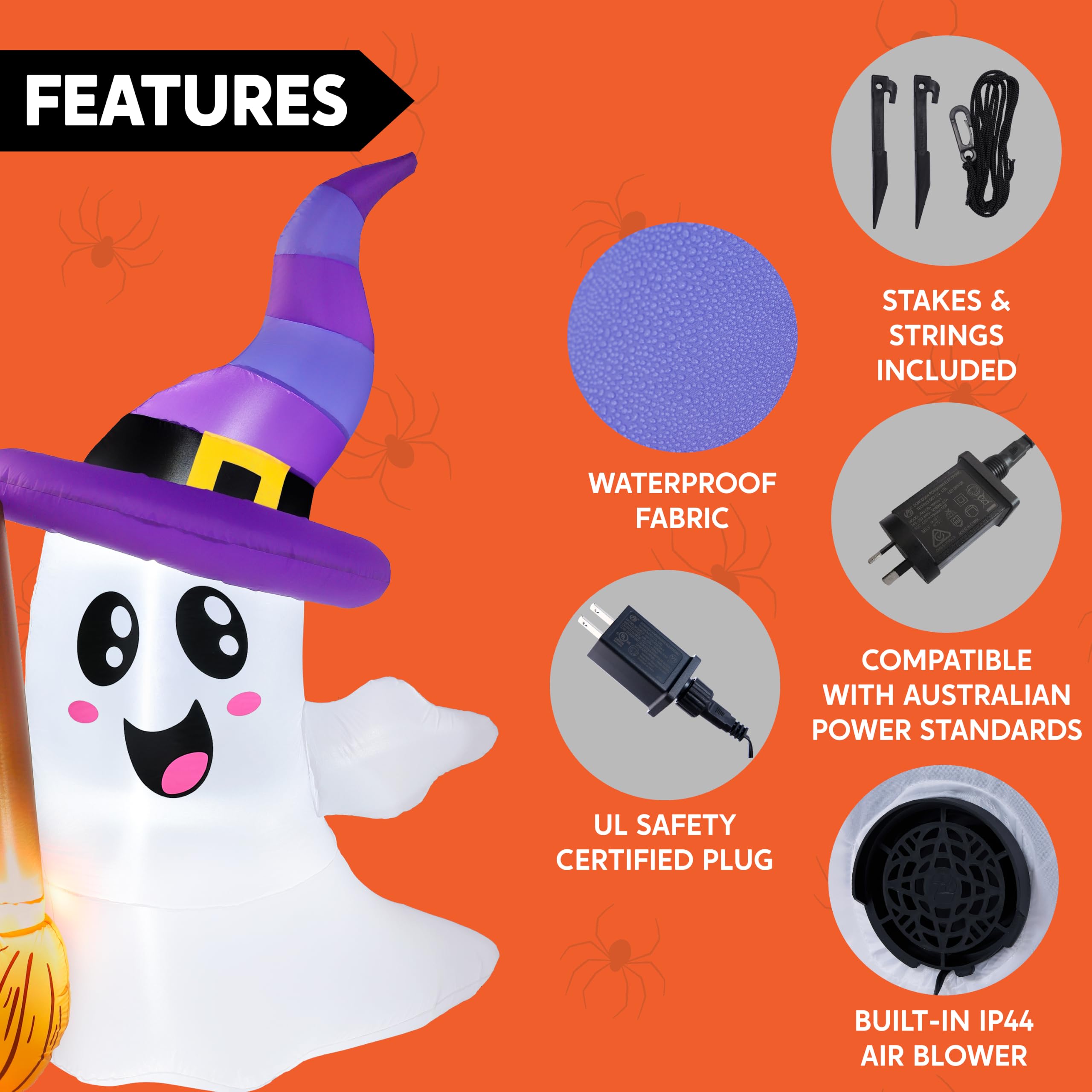JOYIN Halloween ghost inflatable packed for storage